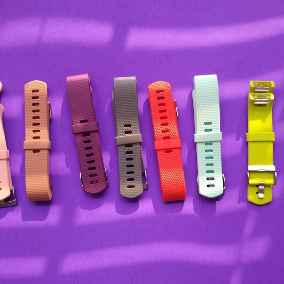 7 Bands! New , Open for Fitbit Charge 2 Small  Watch Rate Fitness. - Picture 1 of 5